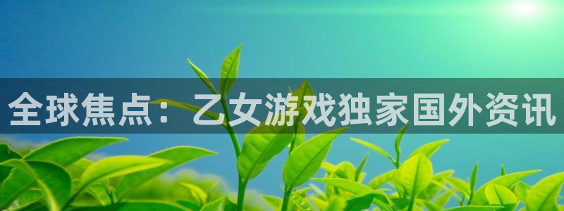 赢咖7总代：全球焦点：乙女游戏独家国外资讯